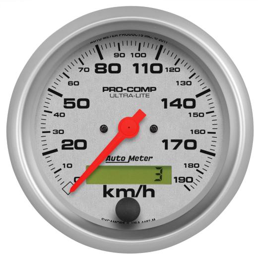 Auto Meter Gauges - Ultra-Lite Series In-dash Speedometer(190 KPH)