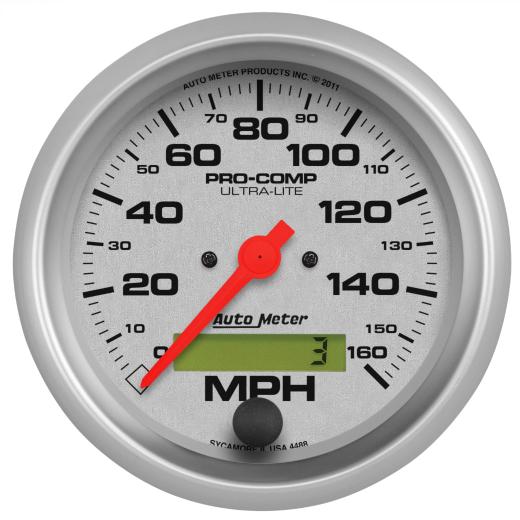 Auto Meter Gauges - Ultra-Lite Series In-dash Speedometer(160 MPH)