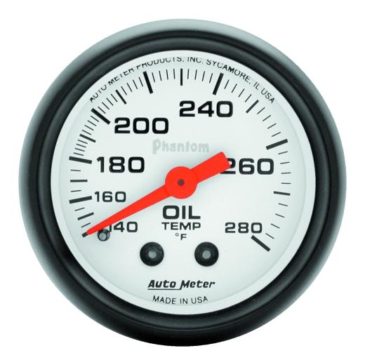 Auto Meter Gauges - Phantom Series Mechanical Gauge