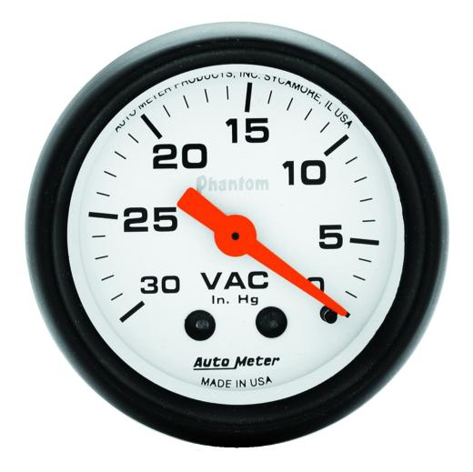 Auto Meter Gauges - Phantom Series Mechanical Gauge