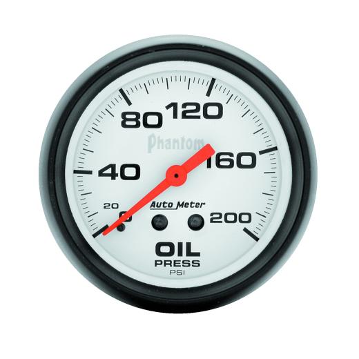 Auto Meter Gauges - Phantom Series Mechanical Gauge