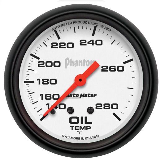 Auto Meter Gauges - Phantom Series Mechanical Gauge