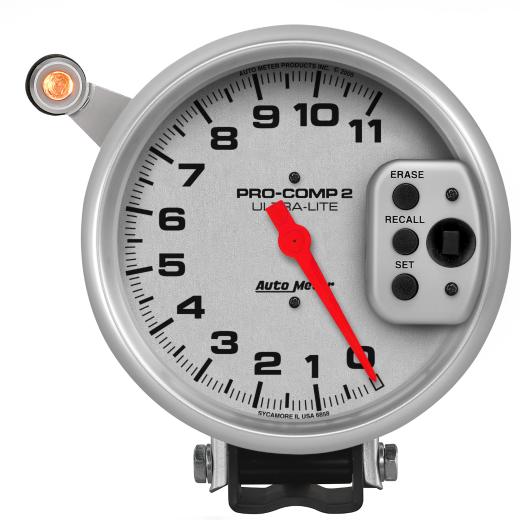 Auto Meter Gauges - Ultra-Lite Series Pedestal Mount Single Range Tachometer