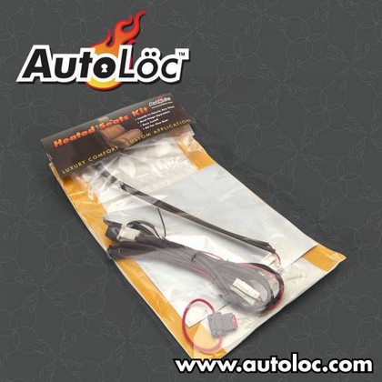 Autoloc Carbon Fiber Heated Seat Kit