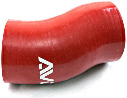 AVO Throttle Body Hose - Silicone (Red)