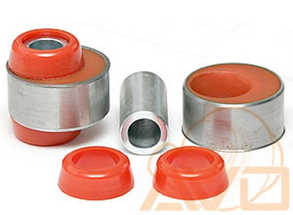 AVO Front Lower Control Arm Bushing Set (+0.50 Caster Adjust)