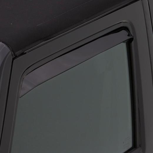 AVS Sunroof Deflectors - Ventshade 2PC Installs w/Screws (Black)