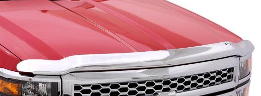 AVS Hood Deflectors - Chrome Hood Shield