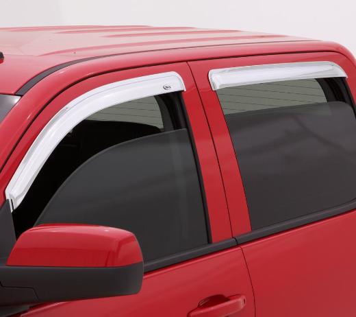 AVS Sunroof Deflectors - Ventvisor 4PC (Chrome)