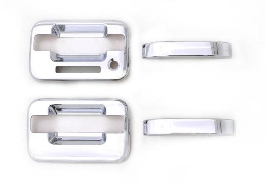 AVS Door Handles - Chrome Door Handle Cover (w/ Keypad)