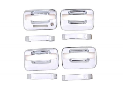 AVS Door Handles - Chrome Door Handle Cover (w/ Keypad)