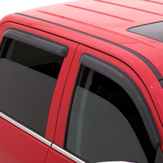 AVS Sunroof Deflectors - Ventvisor 4PC (Smoke) Requires Front Visor to Be Mounted in the Window Channel