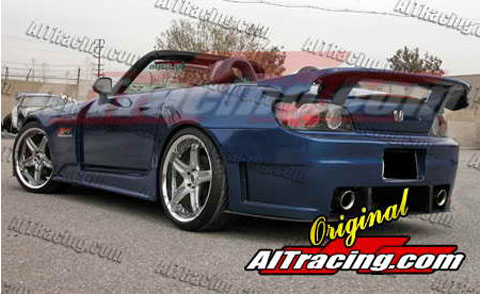 B Magic GT3 Concept Wide Body Kit - Quarter Panel Overlay (Rear)