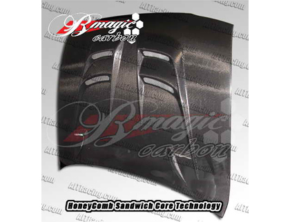 B-Magic Carbon Fiber Hoods - Raiden Series