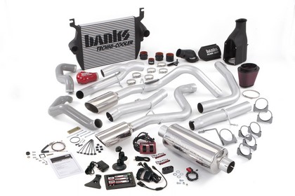 Banks Big Hoss Bundle - Single Exhaust (Chrome Stainless Steel Tip)