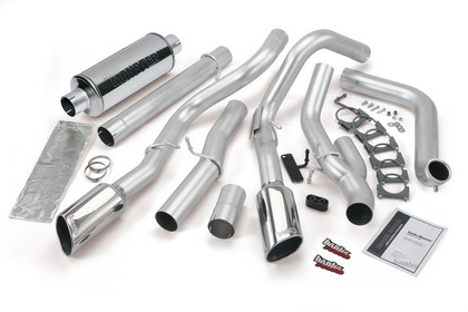 Banks Monster Exhaust - Diesel Duals (Chrome Stainless Steel Tips)