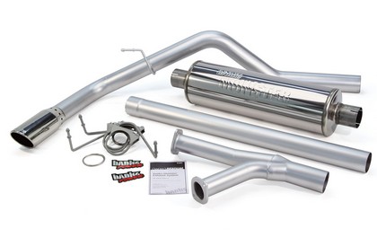 Banks Monster Exhaust - Single (Chrome Stainless Steel Tip)