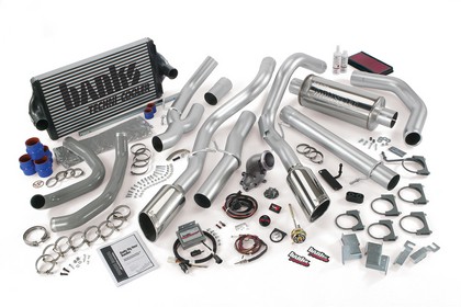 Banks Big Hoss Bundle - Single Exhaust (Chrome Stainless Steel Tip)