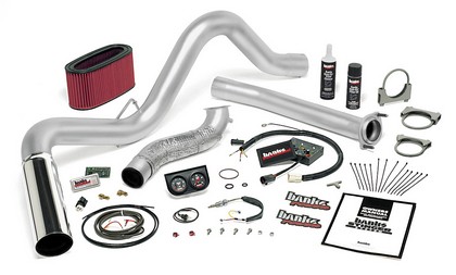 Banks Stinger System - Single Exhaust (Black Stainless Steel Tip)