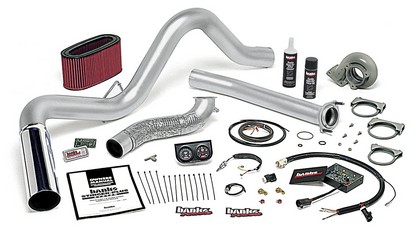 Banks Stinger-Plus System - Single Exhaust (Black Stainless Steel Tip)