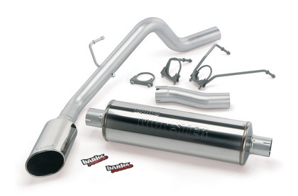 Banks Monster Exhaust System (Black Stainless Steel Tip)