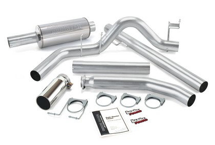 Banks Monster Exhaust System (Black Stainless Steel Tip)