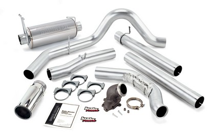 Banks Monster Exhaust System (Chrome Stainless Steel Tip)