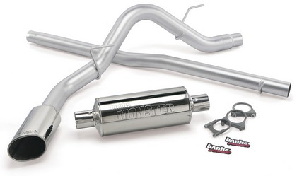 Banks Monster Exhaust System (Chrome Stainless Steel Tip)