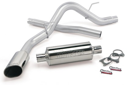 Banks Monster Exhaust System (Black Stainless Steel Tip)