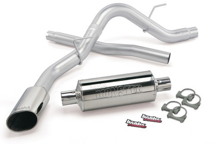 Banks Monster Exhaust System (Black Stainless Steel Tip)