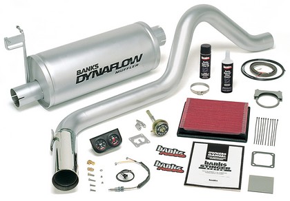 Banks Stinger System - Single Exhaust (Black Stainless Steel Tip)