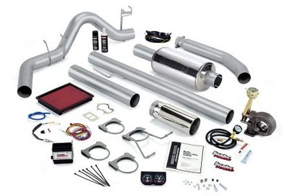 Banks Stinger-Plus System - Single Exhaust (Black Stainless Steel Tip)