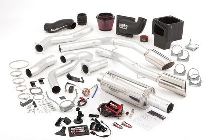 Banks Six-Gun Bundle - Single Exhaust (Black Stainless Steel Tip)