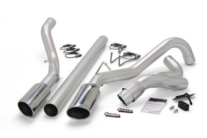 Banks Monster Exhaust - Single (Black Stainless Steel Tip)