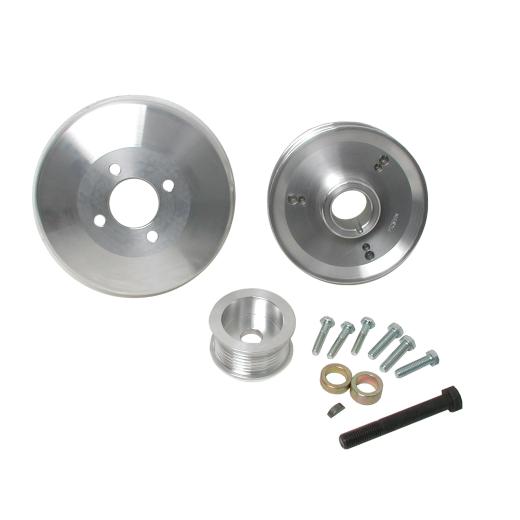 BBK Pulley Kits - 3 Piece 8-Rib Underdrive (Aluminum)