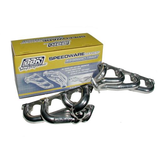 BBK Headers - 1-5/8 Inch Shorty (Chrome)