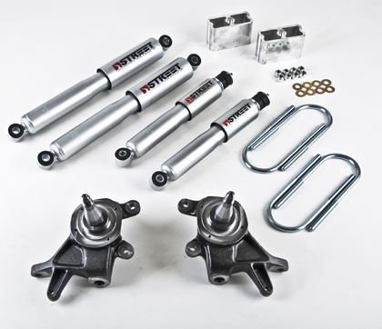 Belltech Stage 2 Lowering Kit w/ Street Performance Shocks (Front Lowering: 2