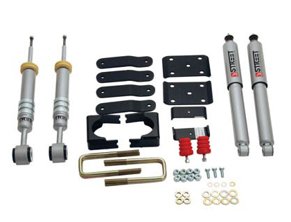 Belltech Stage 2 Lowering Kit w/ Street Performance Shocks (Front Lowering: +2