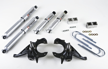 Belltech Stage 1 Lowering Kit w/o Shocks (Front Lowering: 2