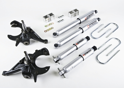 Belltech Stage 2 Lowering Kit w/ Street Performance Shocks (Front Lowering: 2