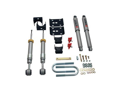 Belltech Stage 2 Lowering Kit w/ Street Performance Shocks (Front Lowering: +1