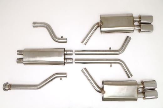 B&B Performance Catback Exhaust System 2-1/2