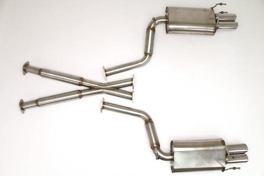 B&B Performance Catback Exhaust System 2-1/2