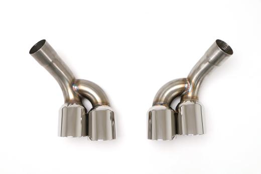 B&B Performance Quad Double Wall Tips, Pair.