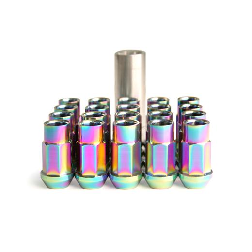 Blox Racing 7-Sided Forged Titanium Lug Nuts - 12x1.5