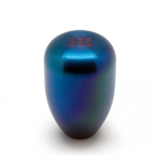 Blox Racing Original 5-Speed Billet Shift Knob - 10 x 1.5mm (Torch Blue)