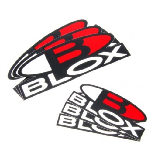 Blox Racing Printed Die Cut Decal (Small)