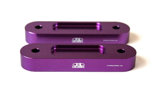 Blox Racing Front Bump Steer Kit - 20mm (Purple)