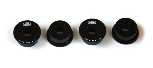 Blox Racing Steering Rack Rigid Bushing Kit (Black)