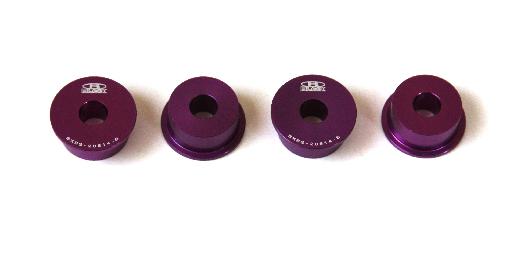 Blox Racing Steering Rack Rigid Bushing Kit (Purple)